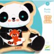 Fa puzzle - Panda, 9 db-os - Puzzlo Panda - Djeco