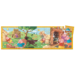 Formadobozos puzzle - A 3 kismalac - The 3 little pigs- DJECO