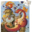 Formadobozos puzzle - Vaillant és a sárkány - Vaillant and the dragon- DJECO