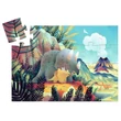 Formadobozos puzzle - Teo a kis dínó, 24 db-os - Teo the dino - Djeco