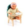 Babaetetés - Etetőszék játékbabáknak - Baby chair - Djeco - Pomea