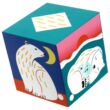 Toronyépítő kocka - Vadon élő állatok - Wild animals - Djeco