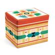 Játéktároló ülőke - Indián - Teepee toy box - Djeco