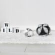 Wee Gallery organikus érzékfejlesztő labda babáknak - Nordic -