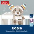 Zazu – Robin mosómedve, szundikendő sírásérzékelő modullal