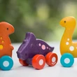 Trio - Dino autó Plan Toys