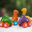 Trio - Dino autó Plan Toys