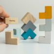 3D kocka puzzle Plan Toys