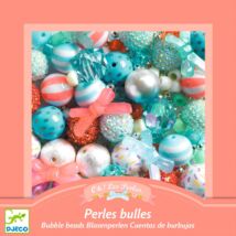 Ékszerkészítő készlet - Buborék gyöngyök, ezüst - Bubble beads, Silver - Djeco