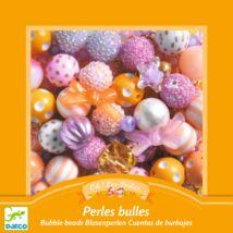 Ékszerkészítő készlet - Buborék gyöngyök, arany - Bubble beads, Gold - Djeco