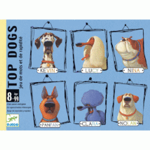 Kártyajáték - Nagykutyák - Top Dogs DJECO