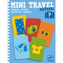 Mini utazó játék -  Memória - Katupri- DJECO