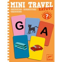 Mini utazó játékok - Betű-kép - Katuvu- DJECO