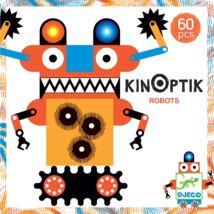 Optikai puzzle - Robotok - Kinoptik Robots - 60 db-os- DJECO