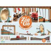 Építőjáték - Zig & Go - Music - 52 db-os Djeco
