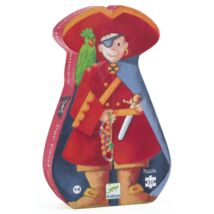 Formadobozos puzzle - Kalózok kincse - The pirate and his treasure- DJECO