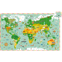 Megfigyeltető puzzle - Lenyűgöző világ 200 db-os- DJECO