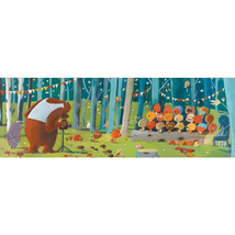 Művész puzzle - Erdei barátok, 100 db-os - Forest friends- DJECO