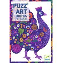 Művész puzzle - Páva - Peacock - Djeco