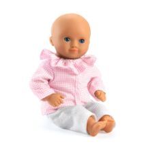Játékbaba - Alba, sötétkék szemű, 32 cm - Alba dark blue eyes - Djeco - Pomea