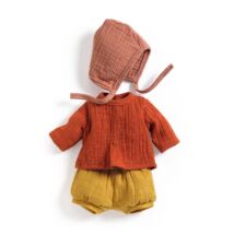 Játékbaba ruha - Mandarin színes - Mandarine - Djeco