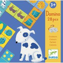 Domino játék - Színes állatok - Colour animals- DJECO