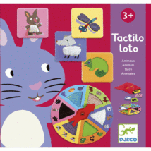 Társasjáték - Tapintgató - Tactilo lotto, animals- DJECO