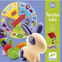 Fejlesztő társasjáték - Tapintható képeslottó - Tactilo lotto, farm- DJECO