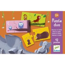 Párosító puzzle - Mama-baba - Mom and baby- DJECO