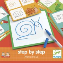 Rajzolás lépésről lépésre - Állatok - Step by step Animals and Co- DJECO
