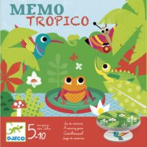 Társasjáték - Esőerdő - Mémo Tropico- DJECO