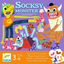 Társasjáték - Szörnyű zokni! - Socks y Monster Djeco