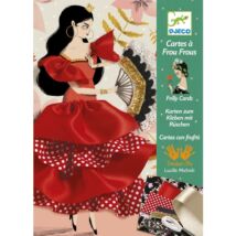 Varrás és díszítés - Táncosnő - Flamenco- DJECO