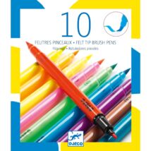 Ecsetfilc készlet - 10 ragyogó szín - Pop colors- DJECO