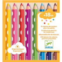 Színes ceruza készlet kicsiknek - 8 colouring pencils for little ones- DJECO