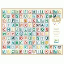 Matricák - Betűk - Alphabet stickers DJECO