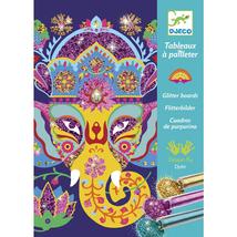 Csillámkép készítő - Csillogó állatok - Glitter animals- DJECO