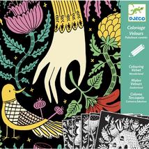 Bársonyszínező - Meseország - Velvet colouring - Wonderland- DJECO