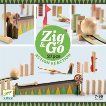 Építőjáték - Zig & Go - 27 db-os Djeco