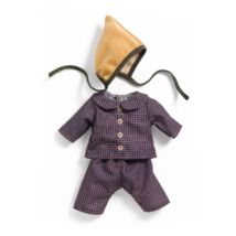 Játékbaba ruha - Borostyán, ruházat - Ambre - Djeco - Pomea