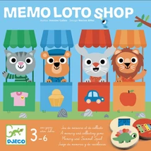 Képeslottó - Mémo loto shop DJECO