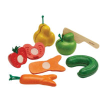 Wonky gyümölcs és zöldség szett Plan Toys