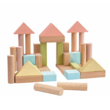 40 építőkocka - pasztell Plan Toys