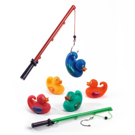 Horgász játék - Szivárványos kacsák - Rainbow fishing ducks - Djeco