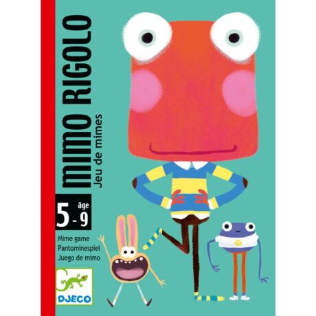 Kártyajáték - Grimaszoló - Mimo Rigolo- DJECO