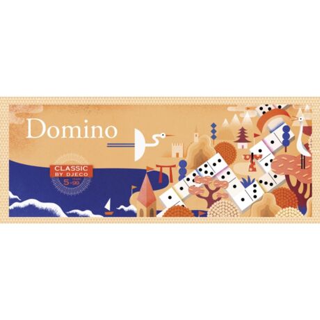 Társasjáték klasszikus - Domino- DJECO