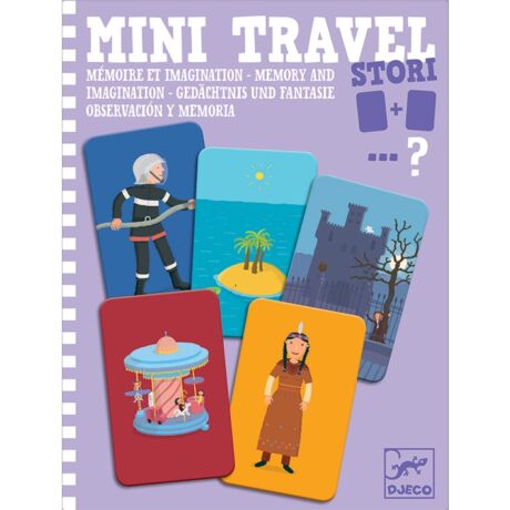 Mini utazó játék - Történetszövés-memória - Stori- DJECO