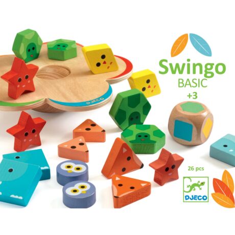 Társasjáték - Egyensúlyban építő - SwingoBasic - FSC MIX DJECO