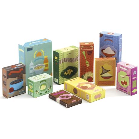 Boltos, vásárlós - Élelmiszerek - Grocery set- DJECO