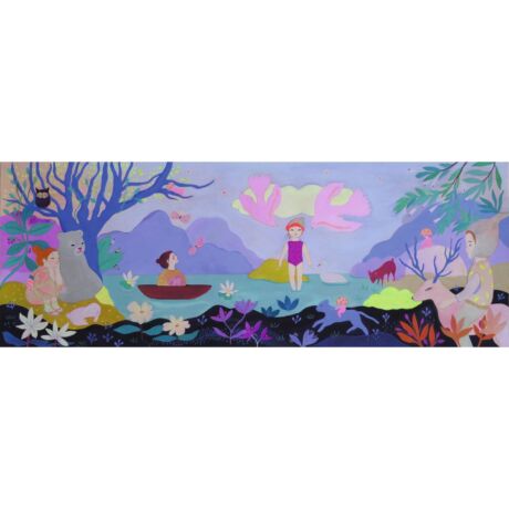 Művész puzzle - Gyermekek tava - Children's lake - Djeco